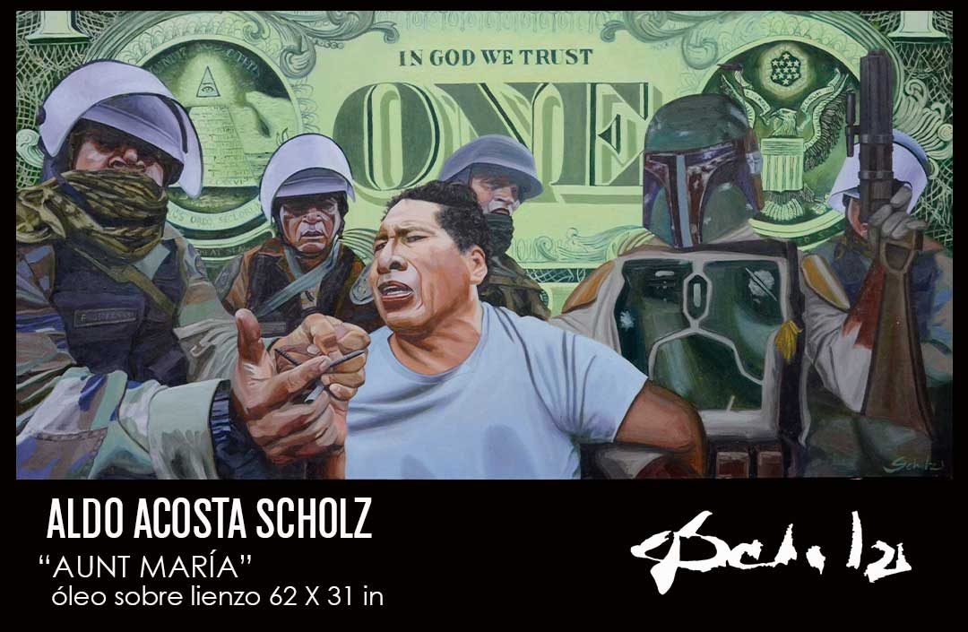 We appreciate the great contemporary artist Aldo Acosta, an exponent of current contemporary art and modern contemporary art. One of the best contemporary artist.