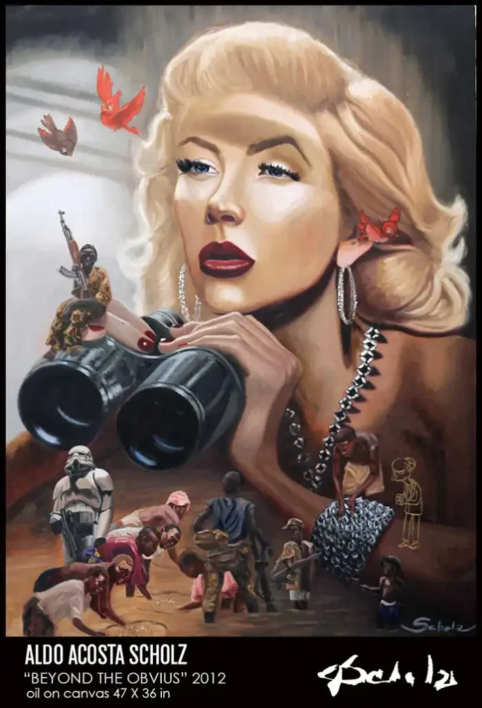 Buy canvas prints Aldo Acosta Scholz contemporary artist