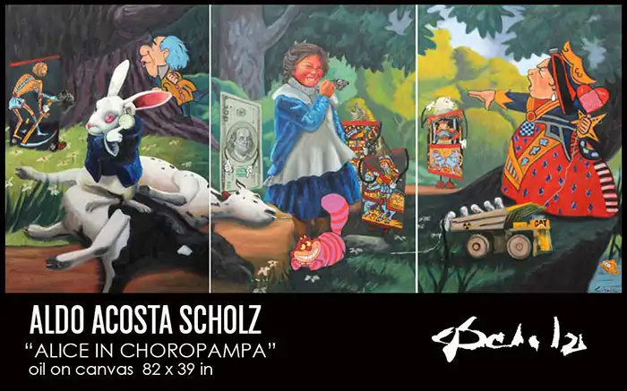 Canvas print sale Aldo Acosta Scholz contemporary artist