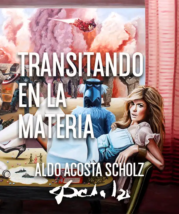 Vemos la serie de cuadros al óleo en venta del gran artista contemporáneo Aldo Acosta Scholz