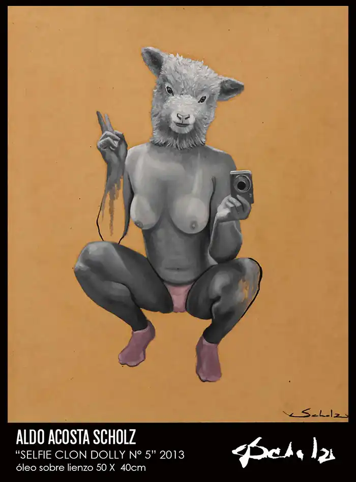Cuadros pop art en venta de Aldo Acosta Scholz, famoso artista contemporáneo