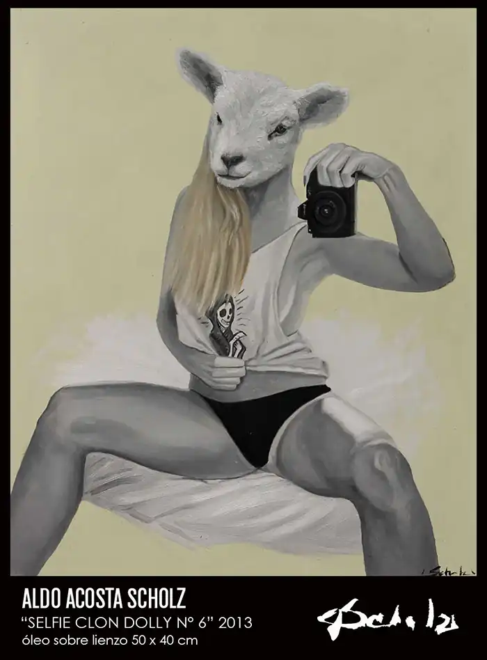 Pinturas surrealistas en venta de Aldo Acosta Scholz, famoso artista contemporáneo