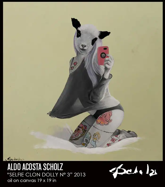 Surrealism art for sale by Aldo Acosta Scholz, renowned contemporary visual artist